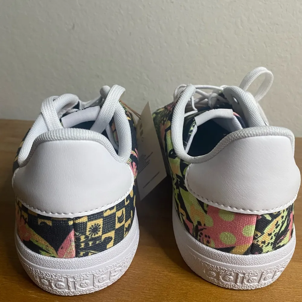 Women’s ADIDAS VULC RAID3R SNEAKERS Shoes Colorful Vintage 90s inspired size 8 - Image 5