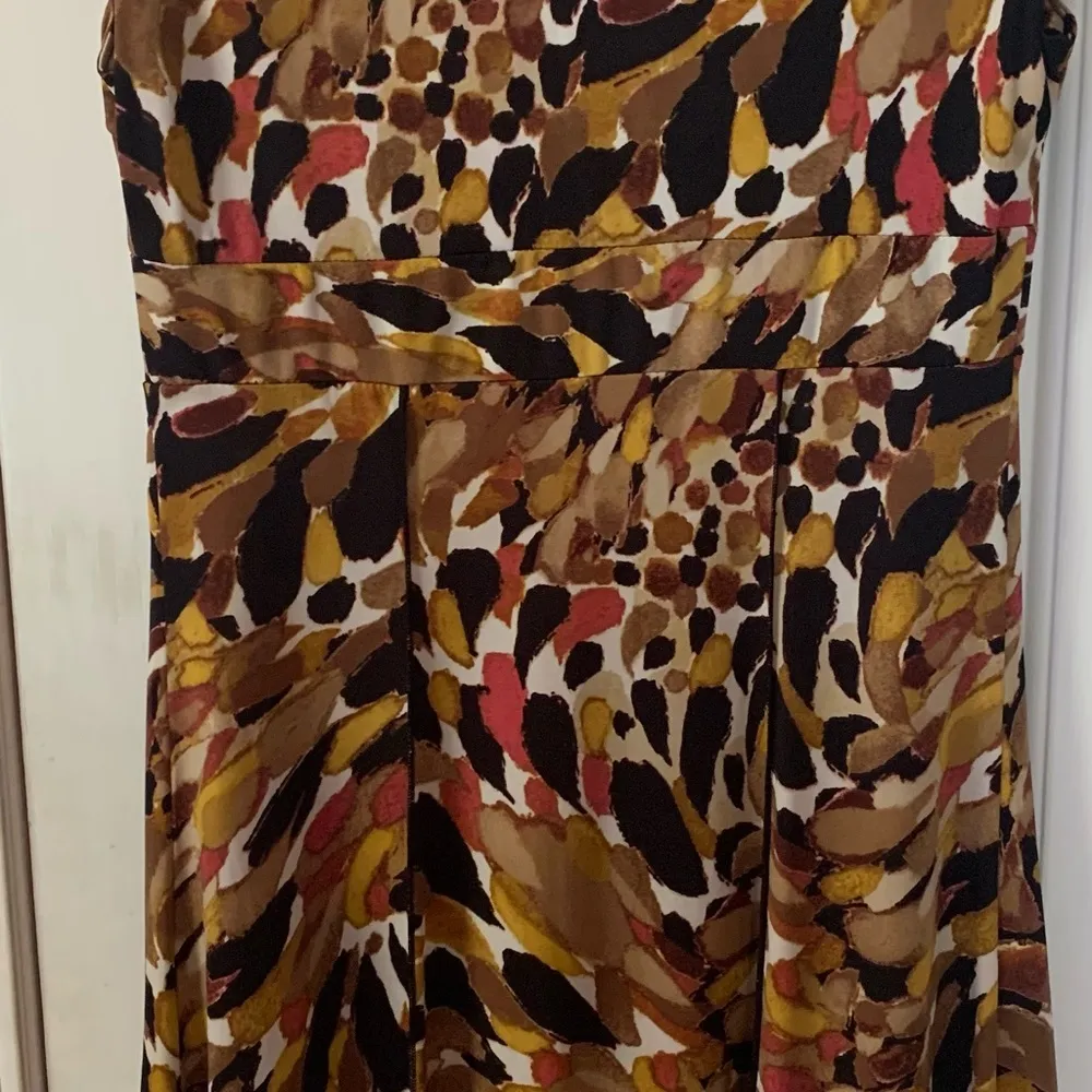 Perceptions Size 10 Brown Abstract Pattern
Career Dress New - Image 5