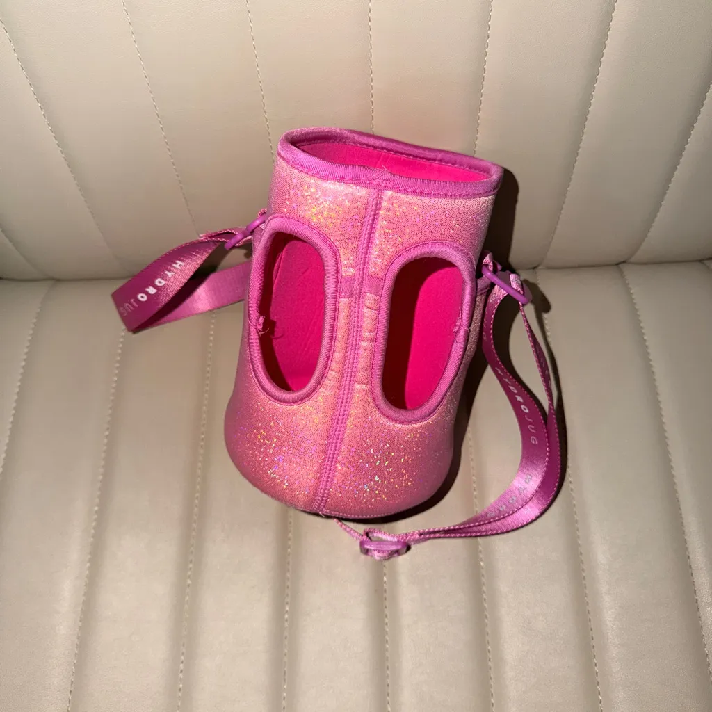 Pink Glitter Women's Hydrojug Sleeve - Image 5