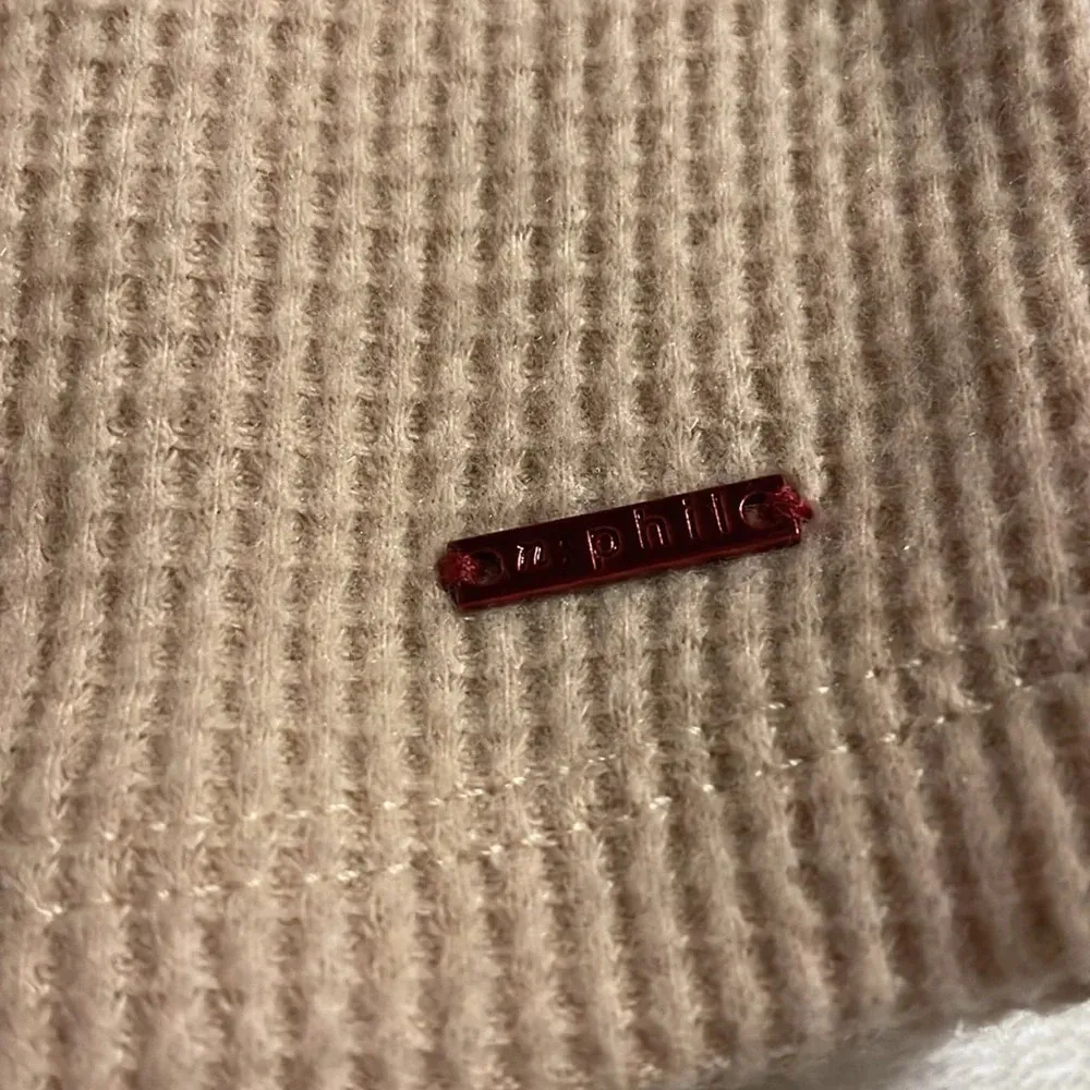 NWT n:Philanthropy Waffle Peekaboo Hoodie Sz XS - Image 9