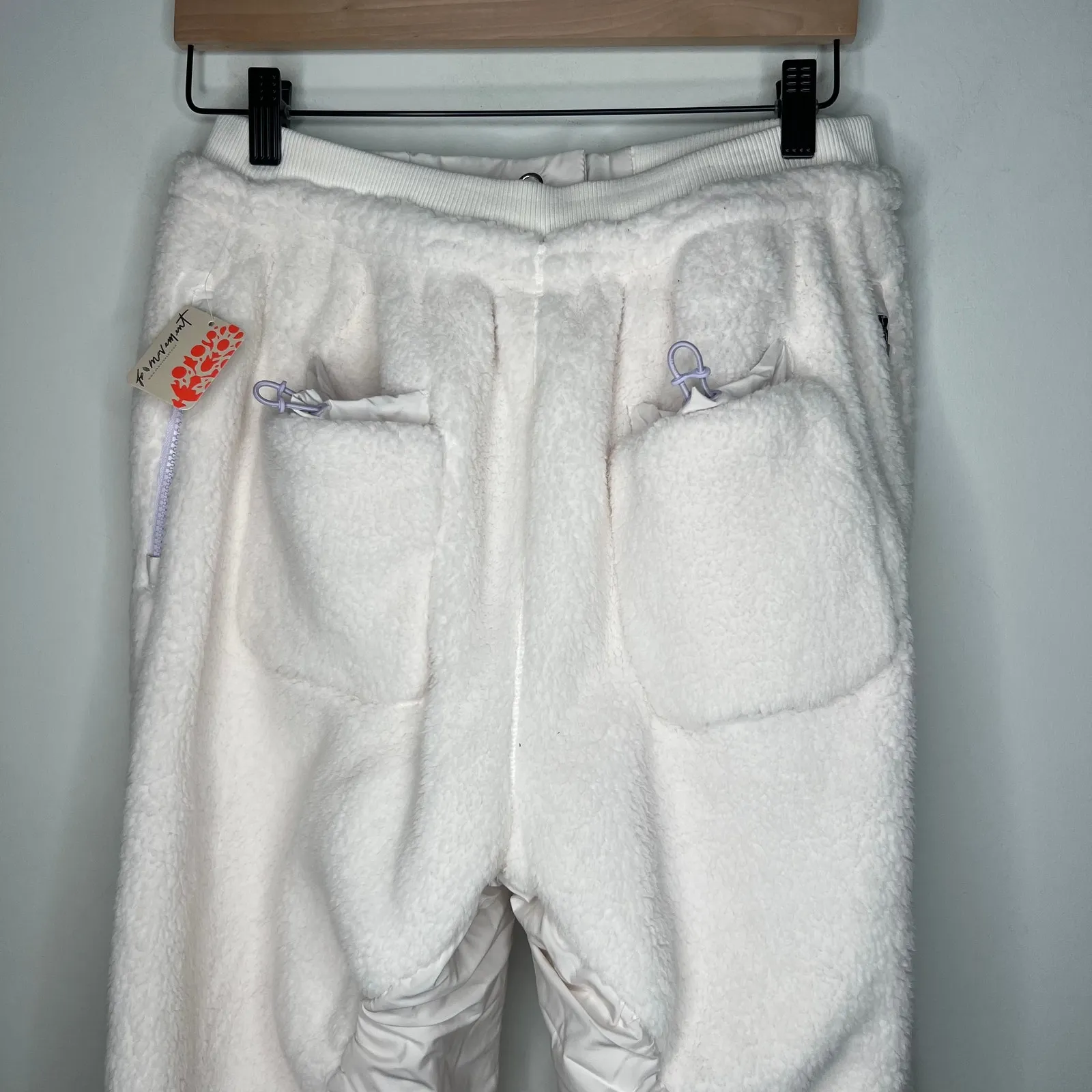 Free People Fleece Jogger Pants Size Medium - Image 7