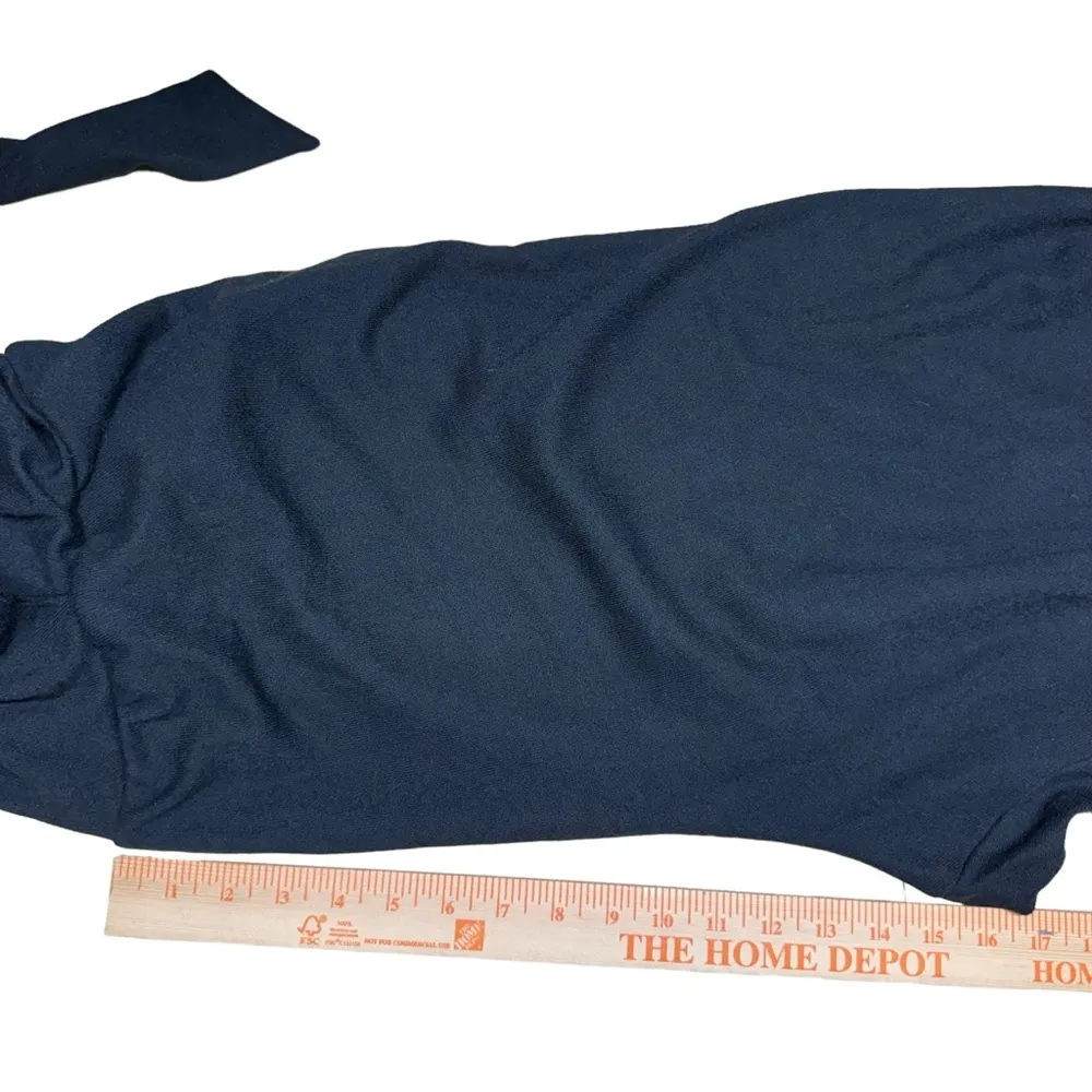 Eloquii Jumpsuit Women’s 22/24 Black Faux Wrap Shawl Neck Belted Long Sleeve - Image 13