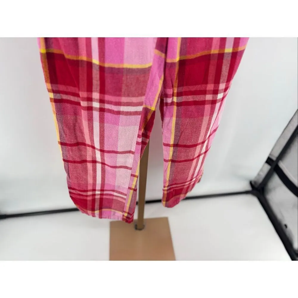 Victorias Secret PINK Vintage Pajama Lounge Pants Size Small Y2K Plaid - Image 6
