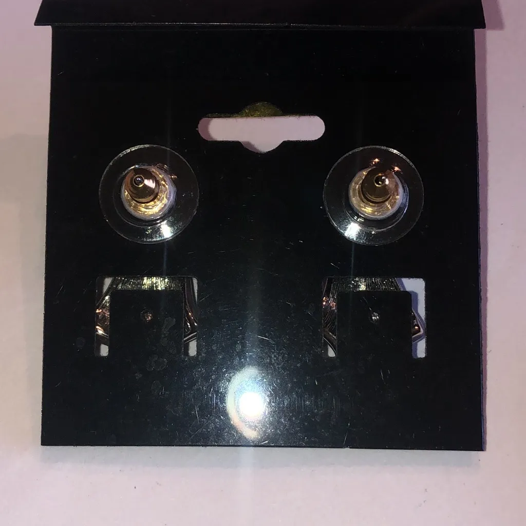 Elegant Vintage Silver Tone and Faux Pearl Rhinestone Bow Earrings - Image 4