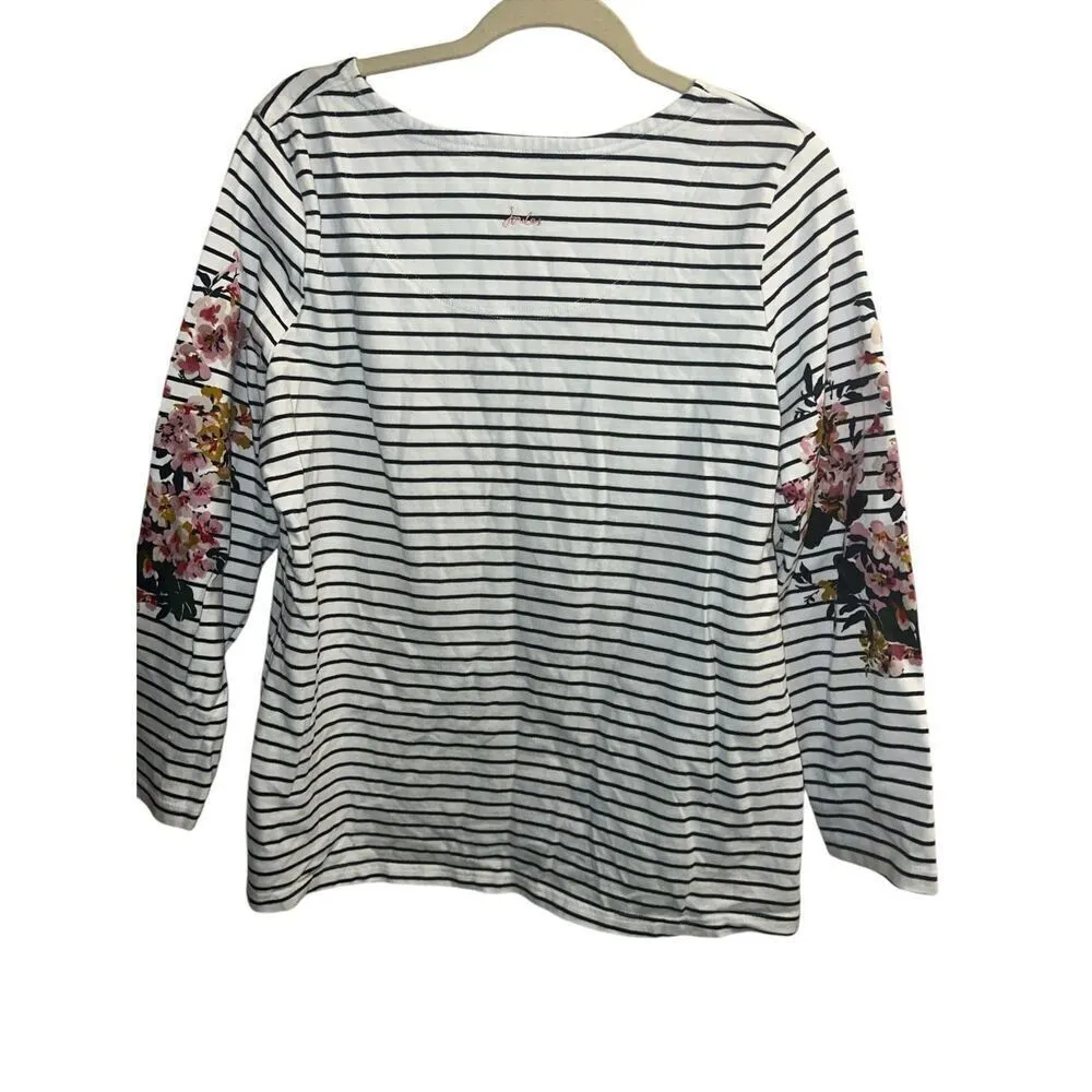 ✨Joules Women's Harbour Print Long Sleeve Sz 16 T - Image 6