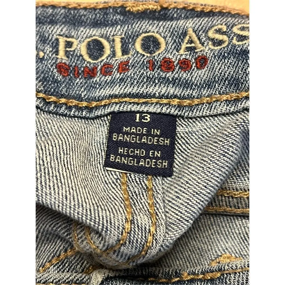 US Polo Assn Shorts Size 13 Blue Jean nwt (2328) - Image 3