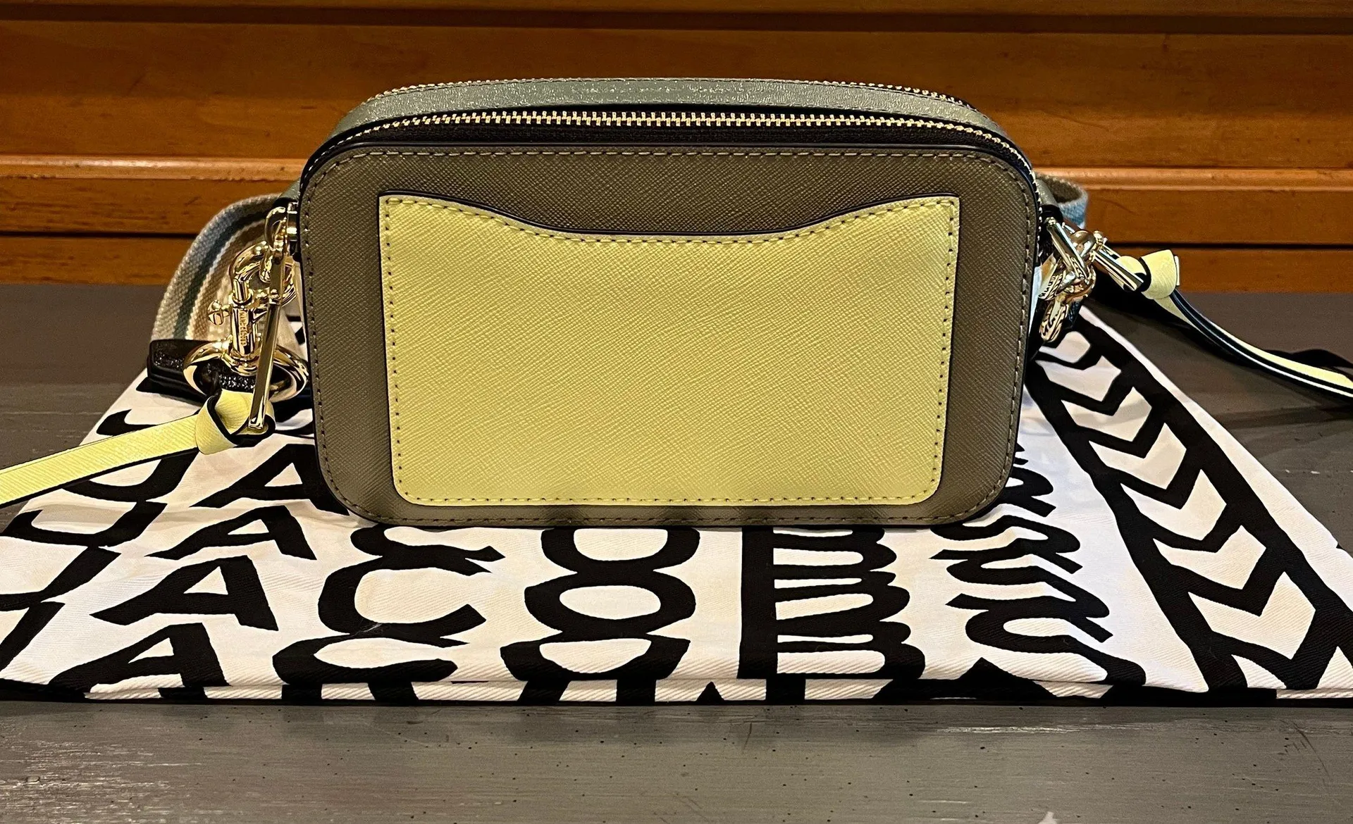 Marc Jacobs The  Snapshot Crossbody - Silver Sage Multi - Image 9