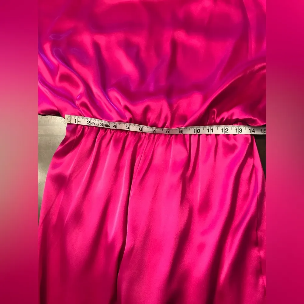 Modcloth Flashy Fuchsia Flashback Jumpsuit Sz 12 - Image 6