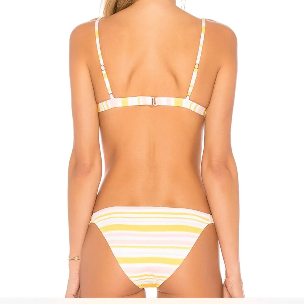 Eberjay Eberjey Painted Stripe Bikini EUC - Image 2