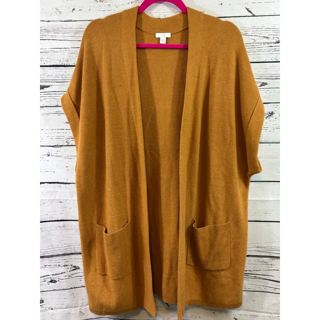 Women's J.Jill Brown Cardigan Sweater M - Image 2