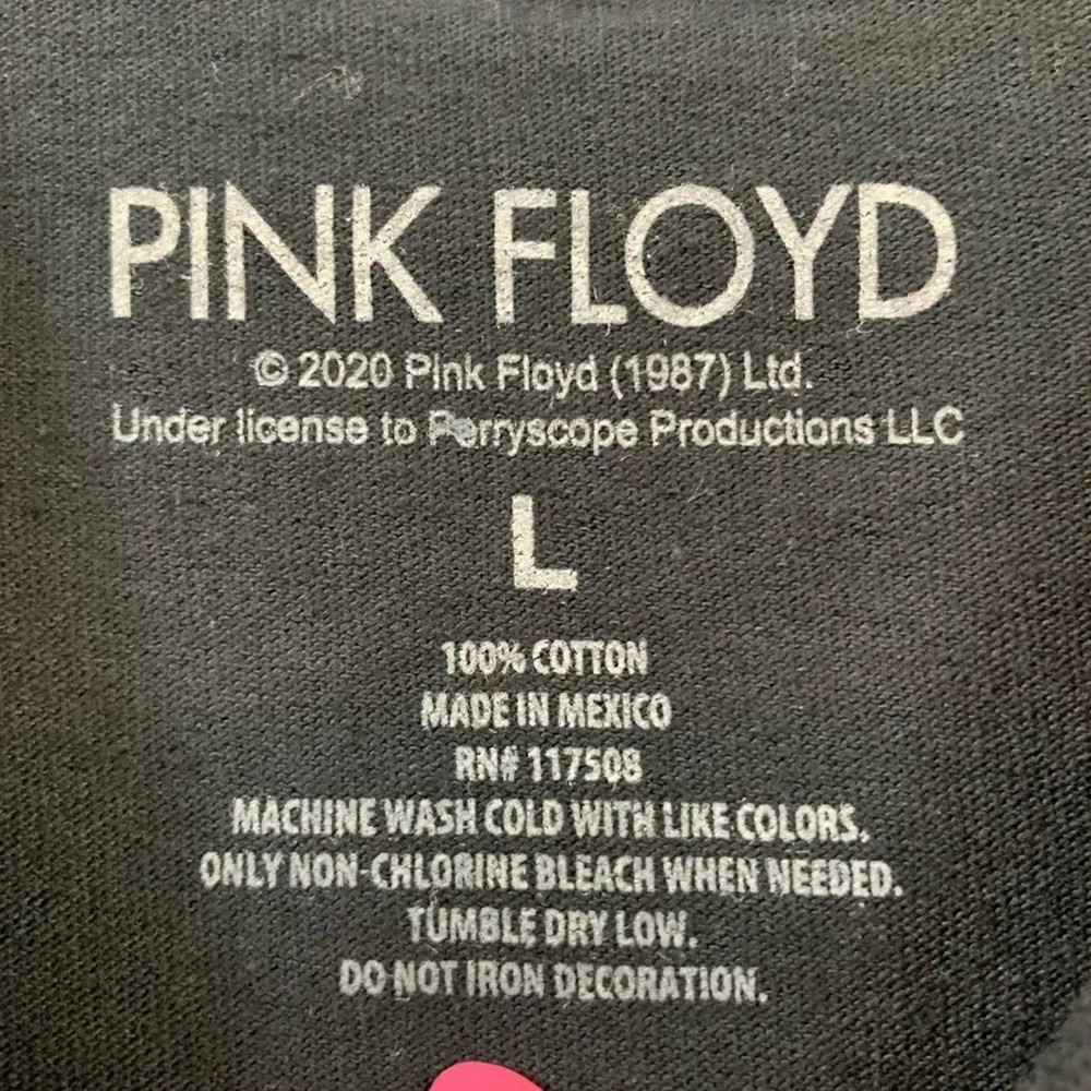 Pink Floyd The Dark Side Of The Moon Black T-Shirt - Image 2