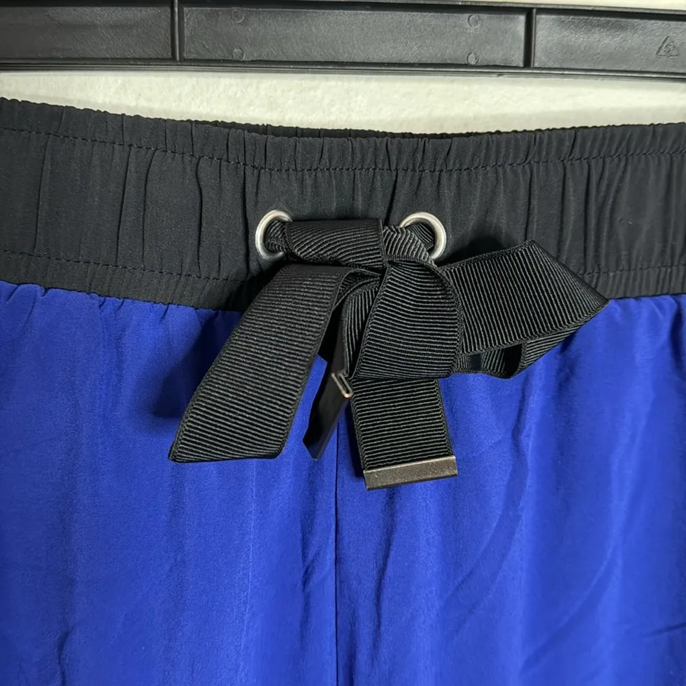 Athleta x Derek Lam 10C Downtown Drawstring Track Pant sapphire blue size XS - Image 6