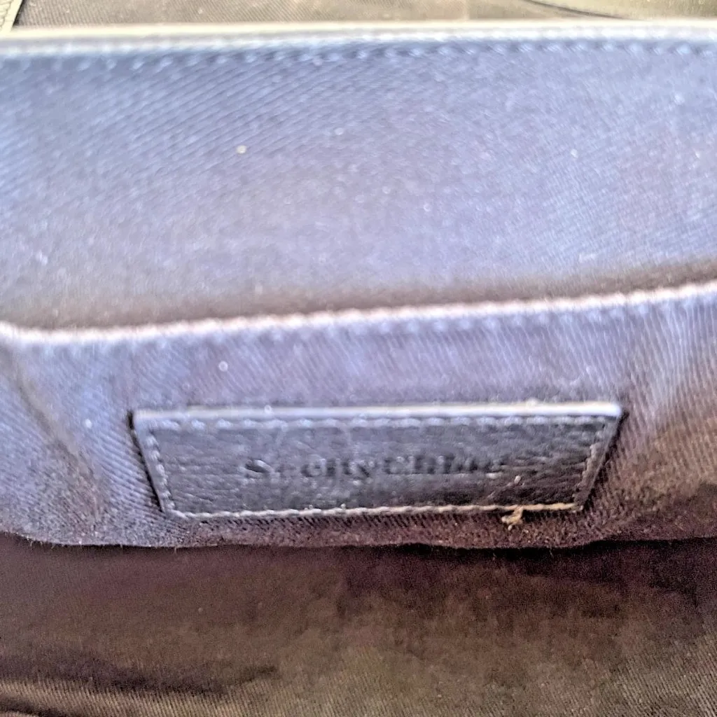 Black and Tan Leather Shoulder Bag See by Chloe - Image 3