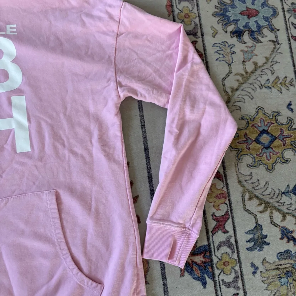 Soulcycle Light Pink Graphic Hoodie Sweater PBCH Soulcycle Size Medium - Image 4