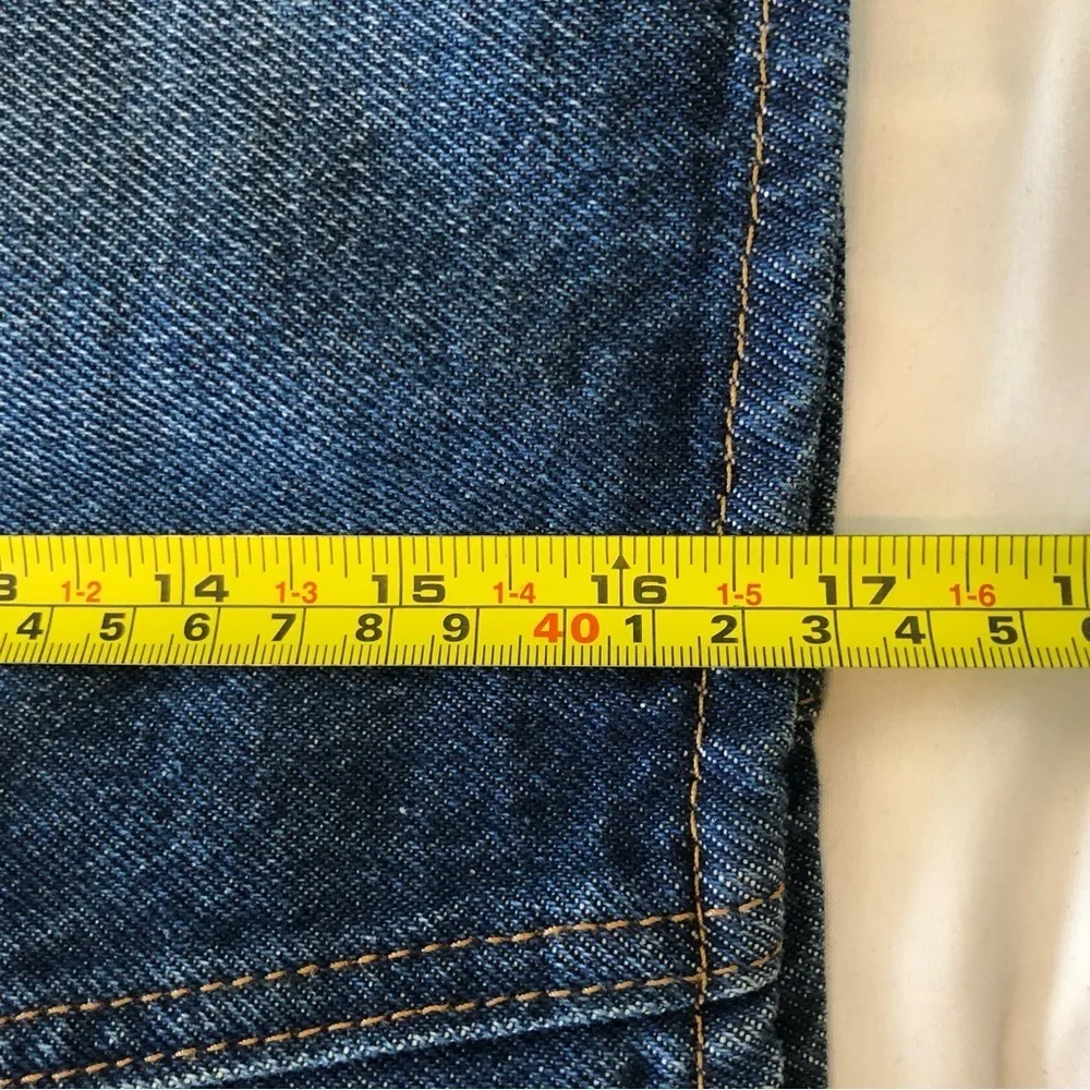 Levi's Jean Distressed & Deconstructed Skirt Size 27(4) - Image 8