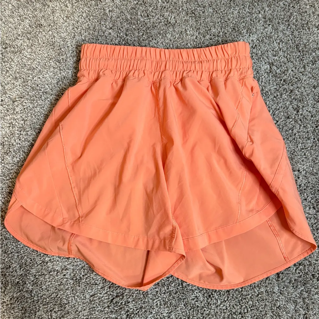 Lululemon Track That High-Rise Lined Short 5" Size 4 - Image 2