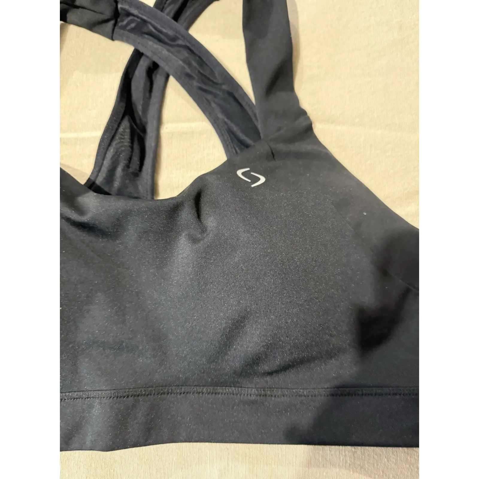 Brooks Black Uplift Crossback Sports Bra L47435 Womens Size L - Image 2