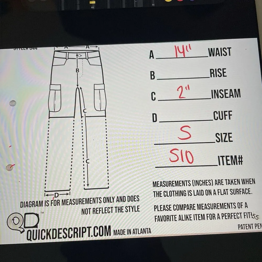 Patagonia Size S Women’s Barely Baggies Shorts 2” Inseam Aztec Print Purple - Image 7