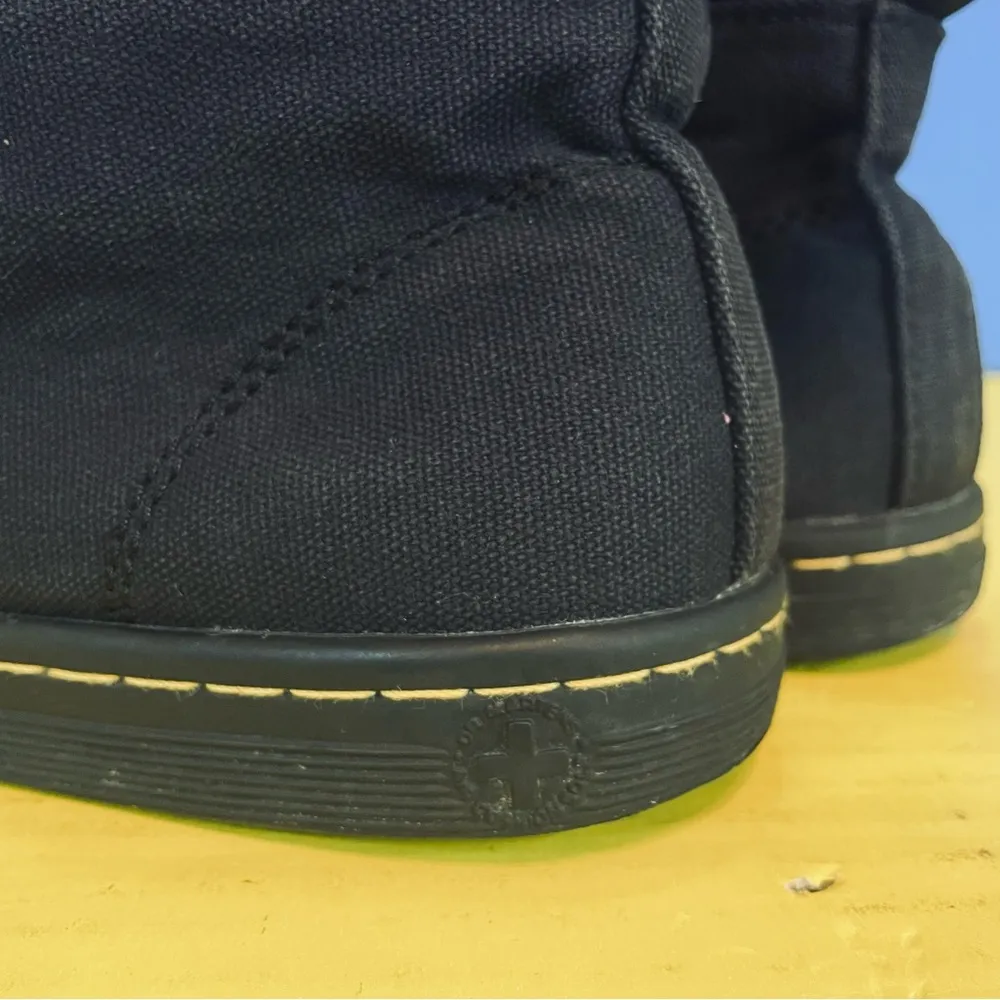 Dr Martens Maelly Women’s Black Canvas Ankle Boots Booties Lace Up Size US 10 - Image 9