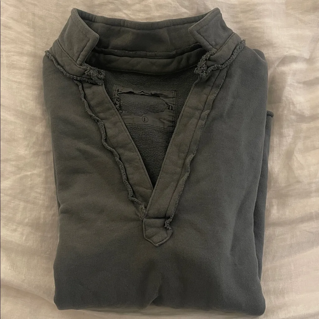 Frank and Eileen Patrick Popover size Large L Rosemary Green terry - Image 3