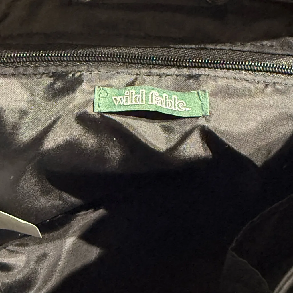 Wild Fable Black Faux Leather Mini Backpack - Image 4