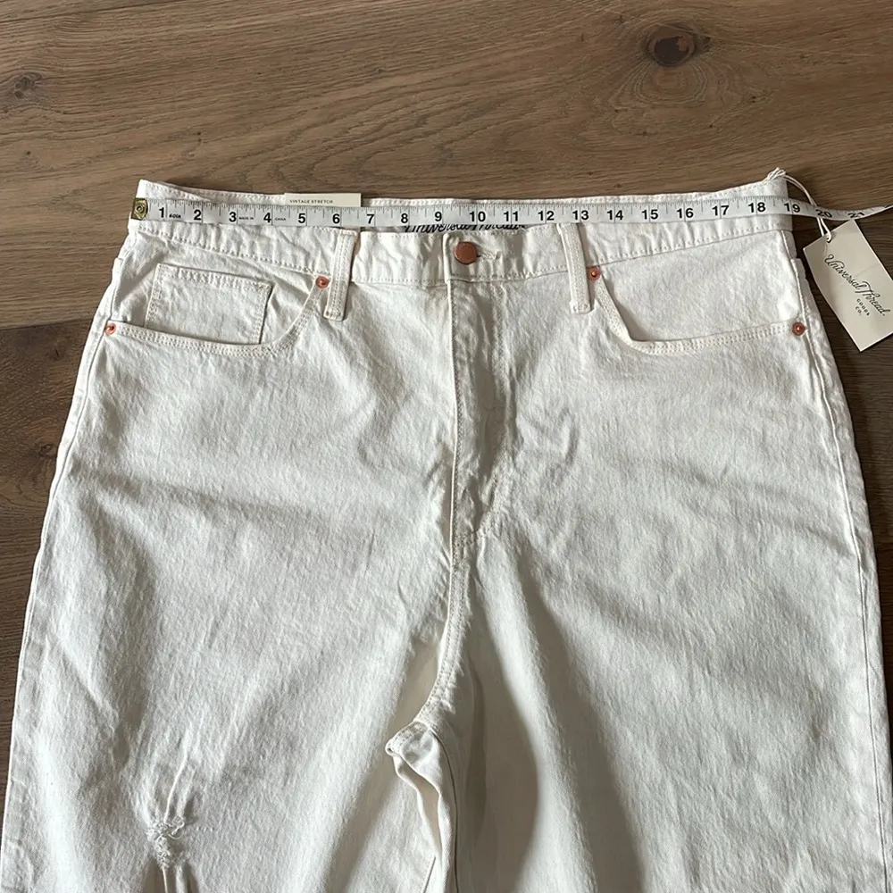 Universal Thread High-Rise Vintage Crop Straight Leg Jeans 18 NWT - Image 4