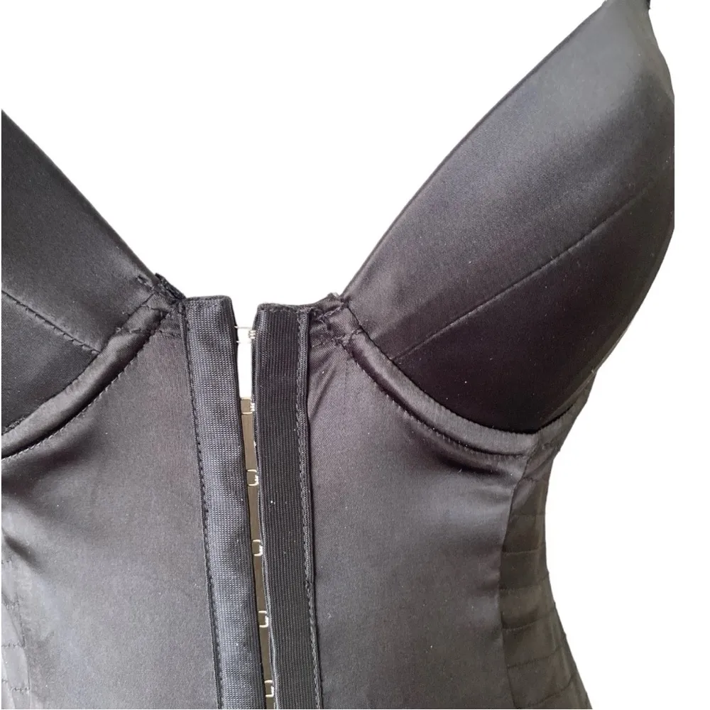 Women's Black Bustier 
Bodysuit Sz S - Image 5