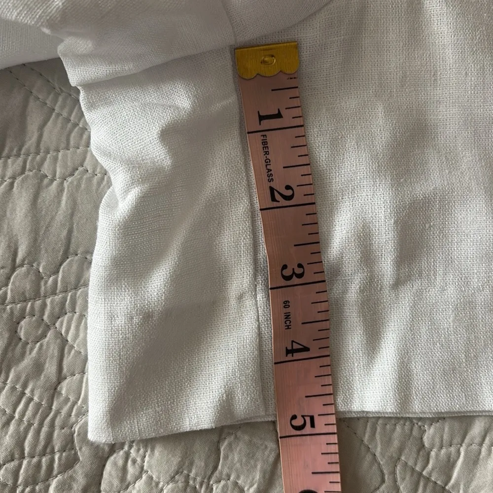 New J. Crew Factory Pleated linen - Image 10