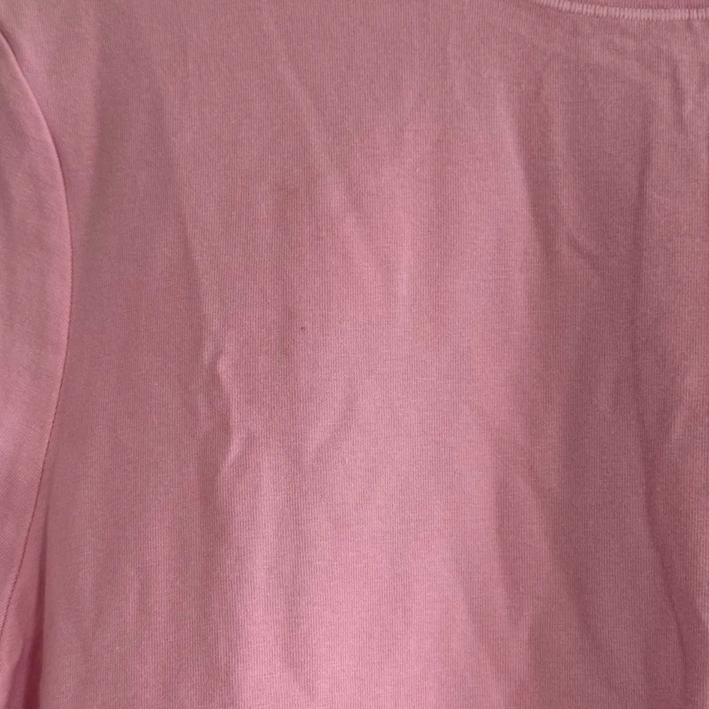 Skims Cotton Jersey Long Sleeve T-Shirt in Halite, size XL - Image 2