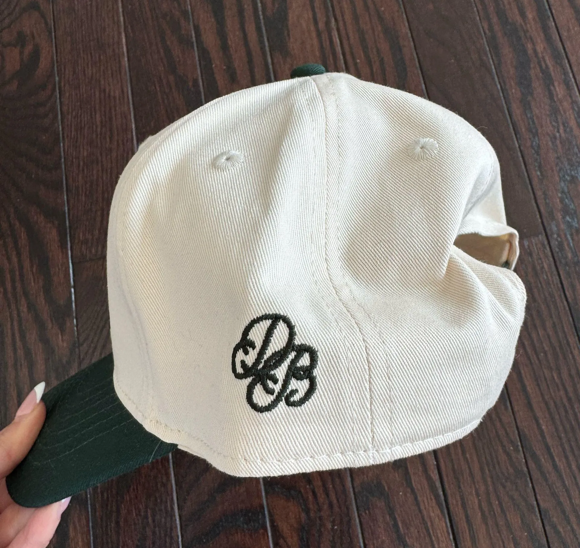 Dairy Boy Logo Horse Hat Green - Image 3