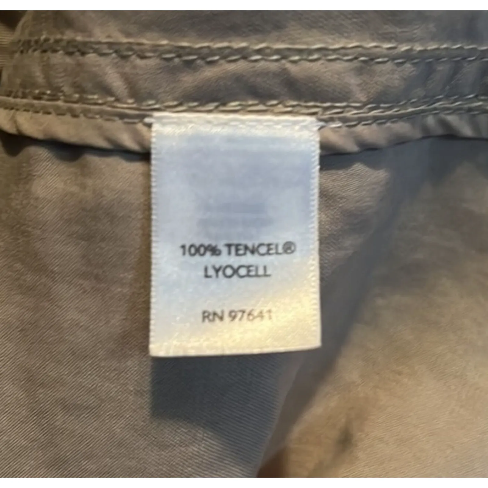 J. Jill Jacket Womens‎ XS Beige Lightweight Tencel Neutral Granny Grandma Core Tan - Image 8