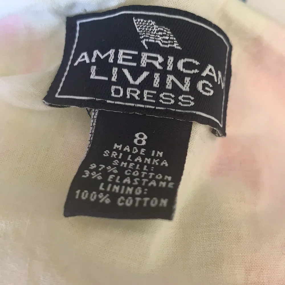 American Living Fit And Flare Colorful Tie Dye Dress Size 8 - Image 12