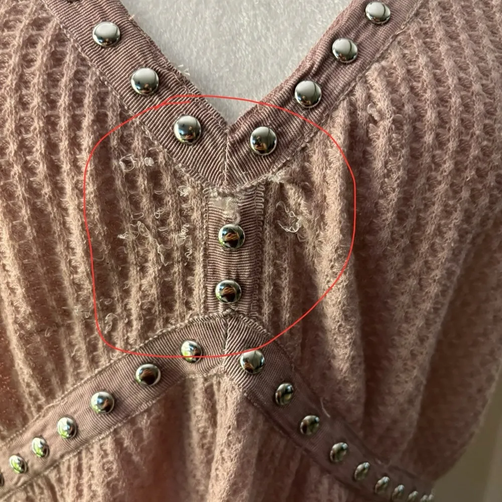 Pink/Lavender Ribbed Tank Top with V - Image 16