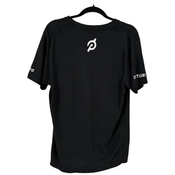 Peloton Century 100 Shirt Black Unisex M Tagless 100%‎ Cotton Limited Edition - Image 4