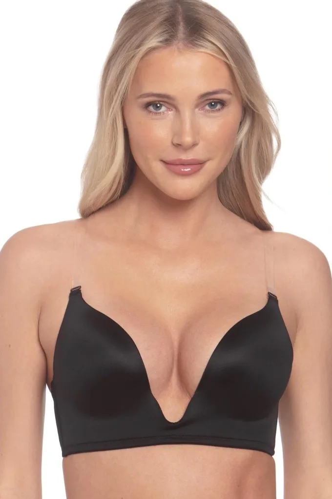 Dominique Women's Uma U Plunge Convertible Bra Black 42DD/E NWT Size undefined - Image 1