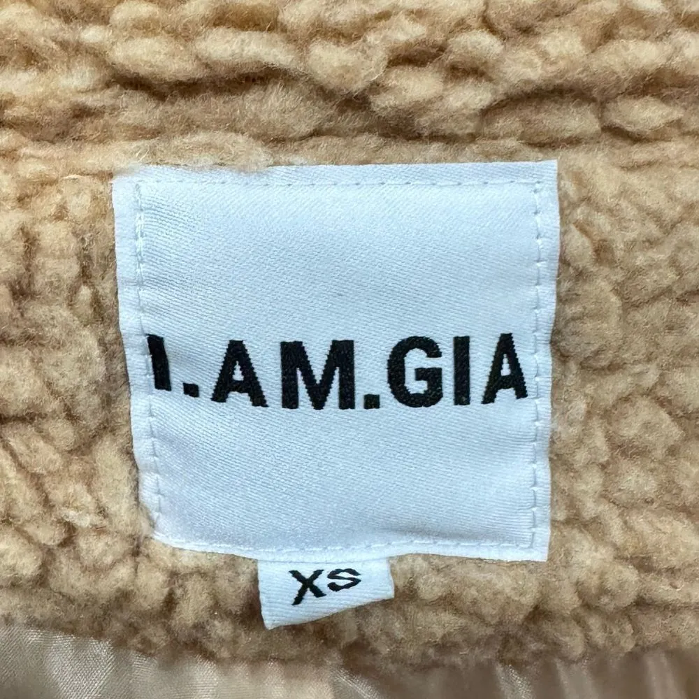 I.AM.GIA Pixie Sherpa Jacket Coat Women’s XS - Image 2