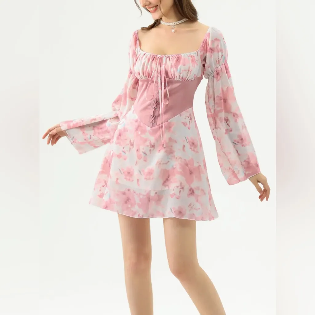 CIDER ENCHANTED MOMENTS CORSET MINI DRESS - Image 2