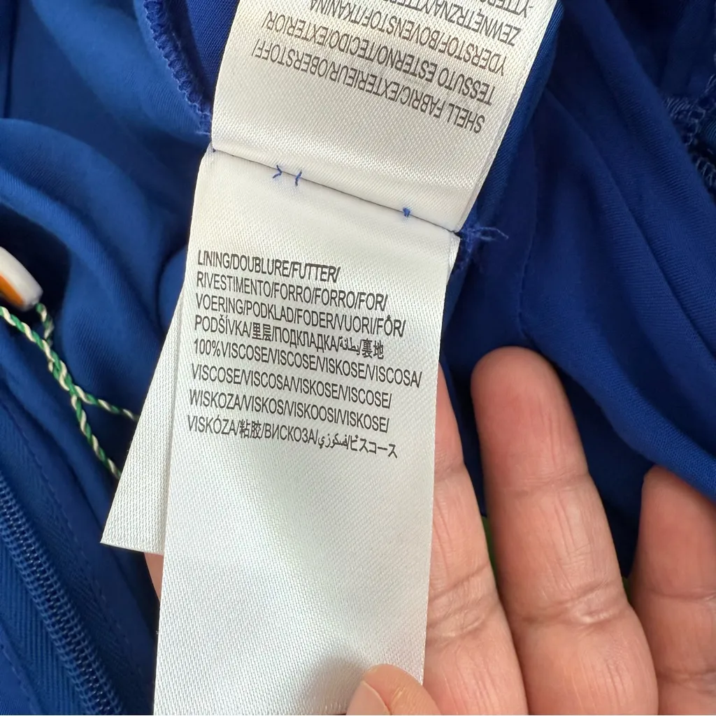 FARM RIO BRIGHT BLUE BACKLESS RUFFLED SLEEVE MINI DRESS
BLUE size XL - Image 9