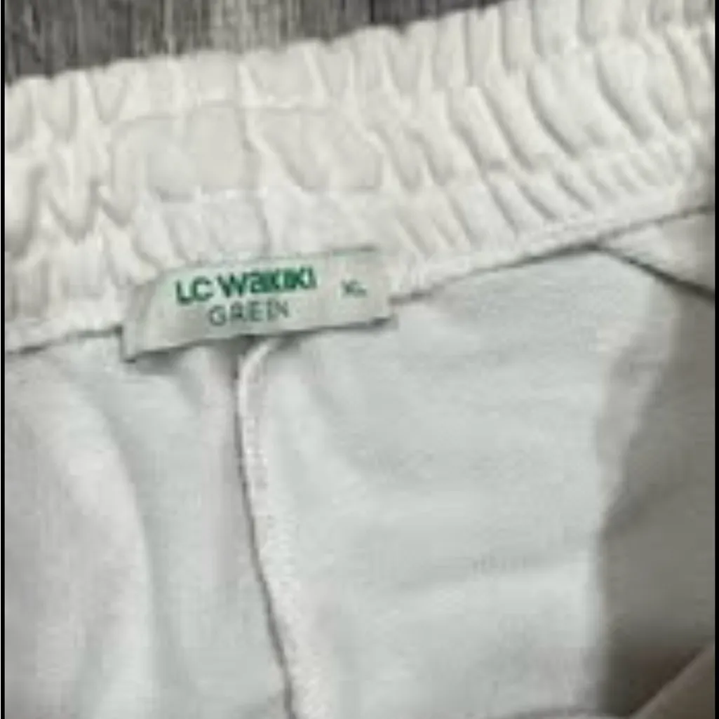 White cargo sweatpants joggers Size XL - Image 3