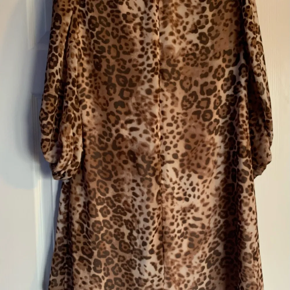 New York and Co. leopard print dress - Image 3