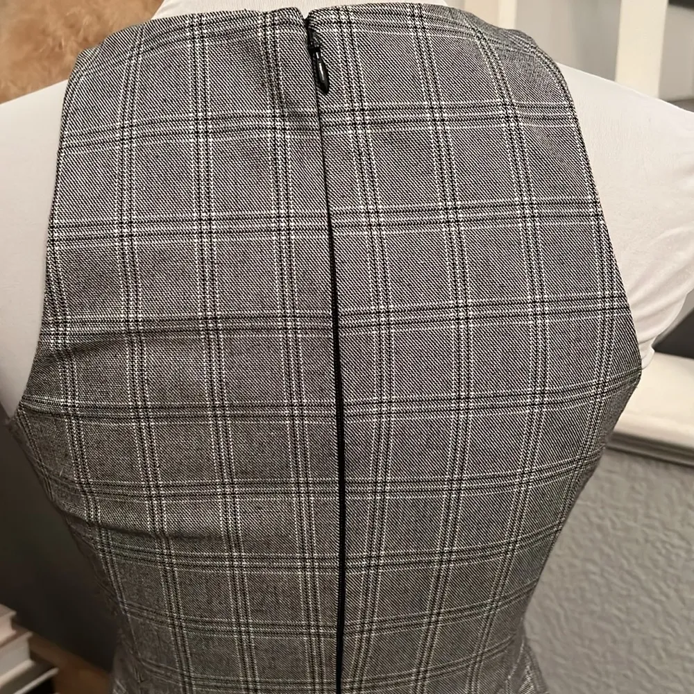 GLEN PLAID SPORTIF SHEATH DRESS PETITE SIZE 0 - Image 6