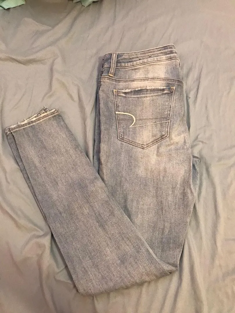 Gap American Eagle Blue Jeans - Image 2