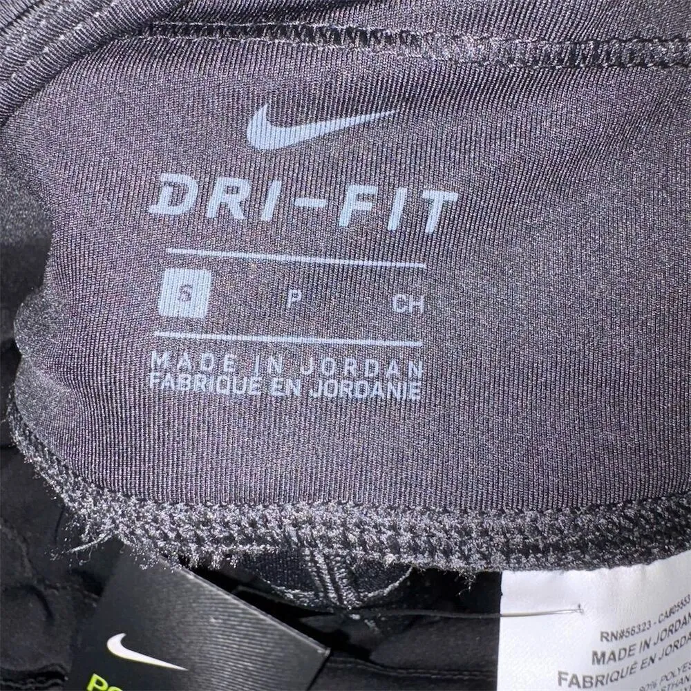 Nike Women's Dri-FIT Power Leggings Black Size Small High-Rise Activewear - Image 6