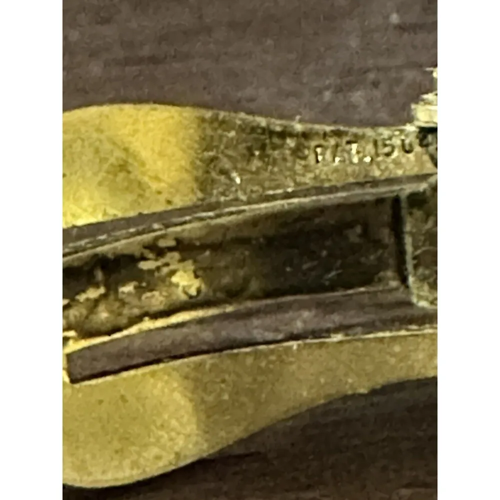 Limoges 1940s Hand Painted VTG Cameos Clip Earrings Pat 156492 - Image 6