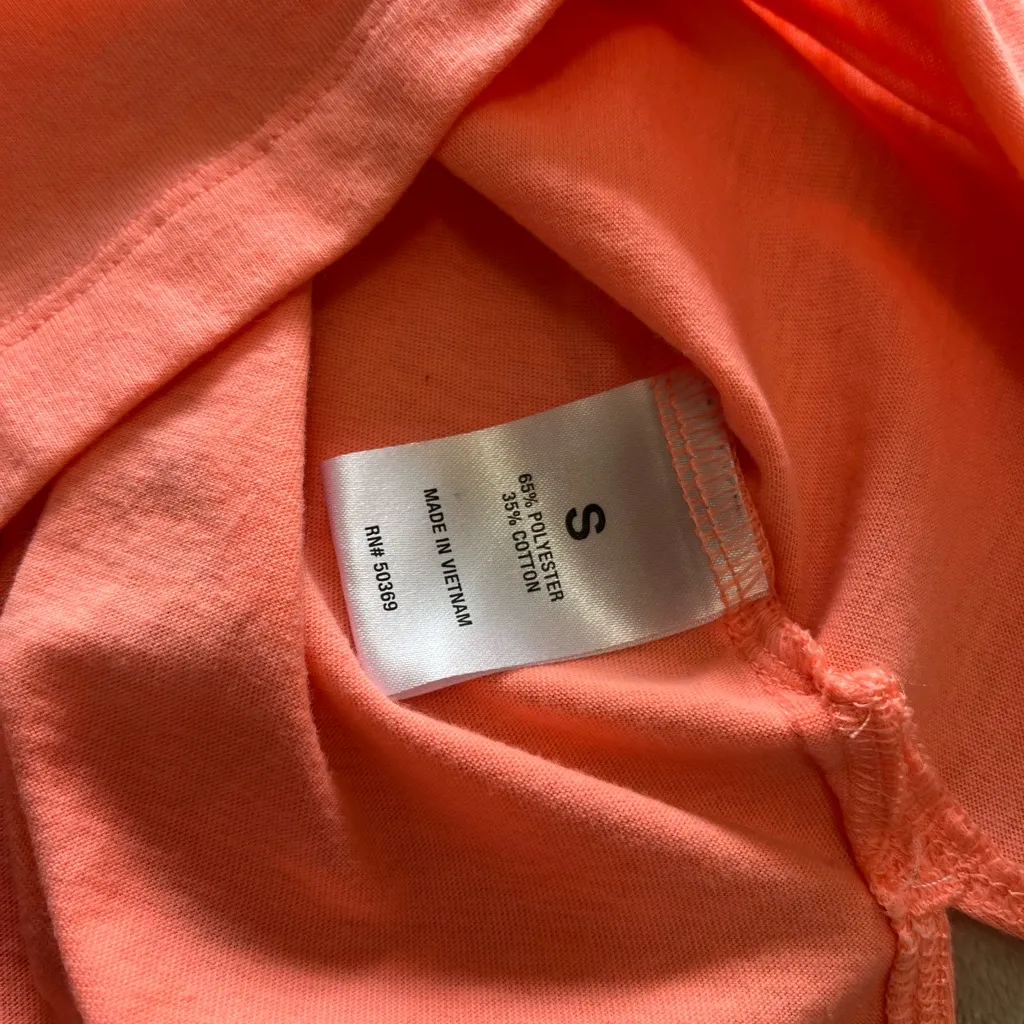 JUICY COUTURE Sport Coral Flowy Y2K Sleeveless Shirt Women’s Tank Top Sz S EUC - Image 7