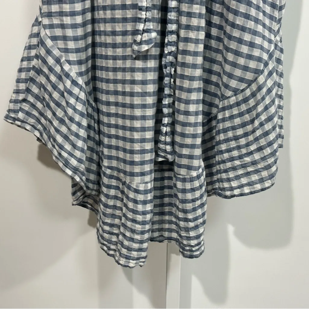 Maeve by Anthropologie Gingham Shirt Dress – Size 4 – With Slip - Image 6