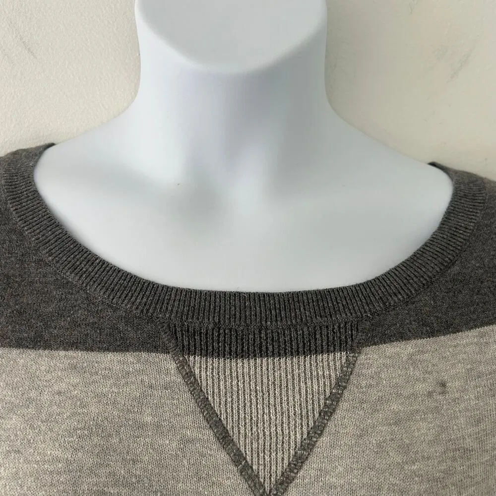 American Eagle Pullover Open Sleeve Striped Drawstring Sweater Vest M Medium - Image 2