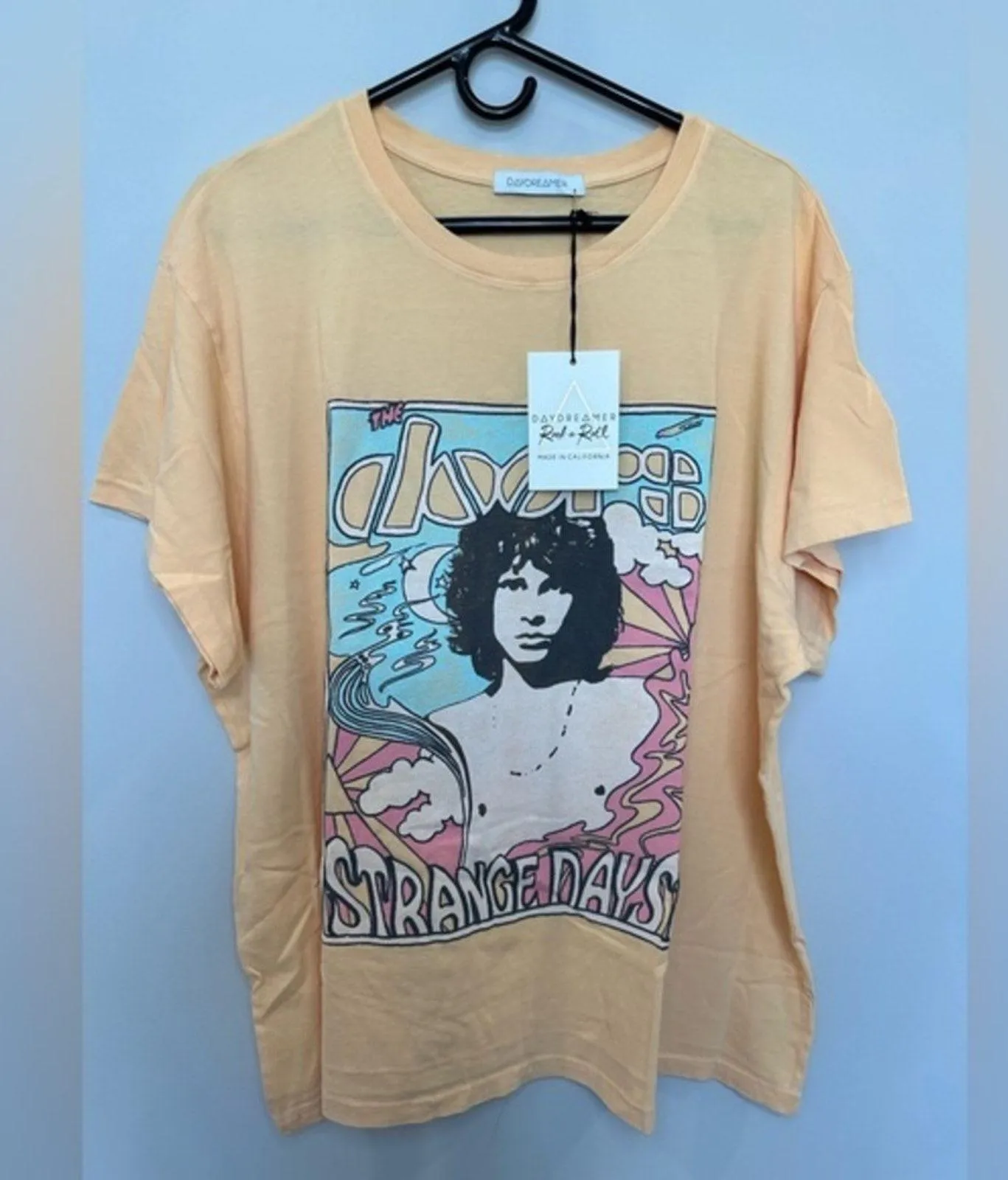 Daydreamer The‎ Doors Strange Days Girlfriend Band Festival Tee NWT size 2X - Image 6