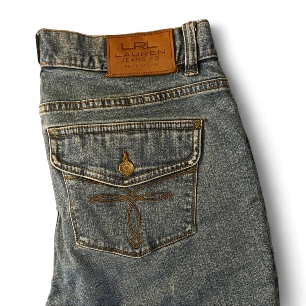 Lauren Ralph Lauren‎ Women’s Boot Cut Jeans EUC Size 4 - Image 2