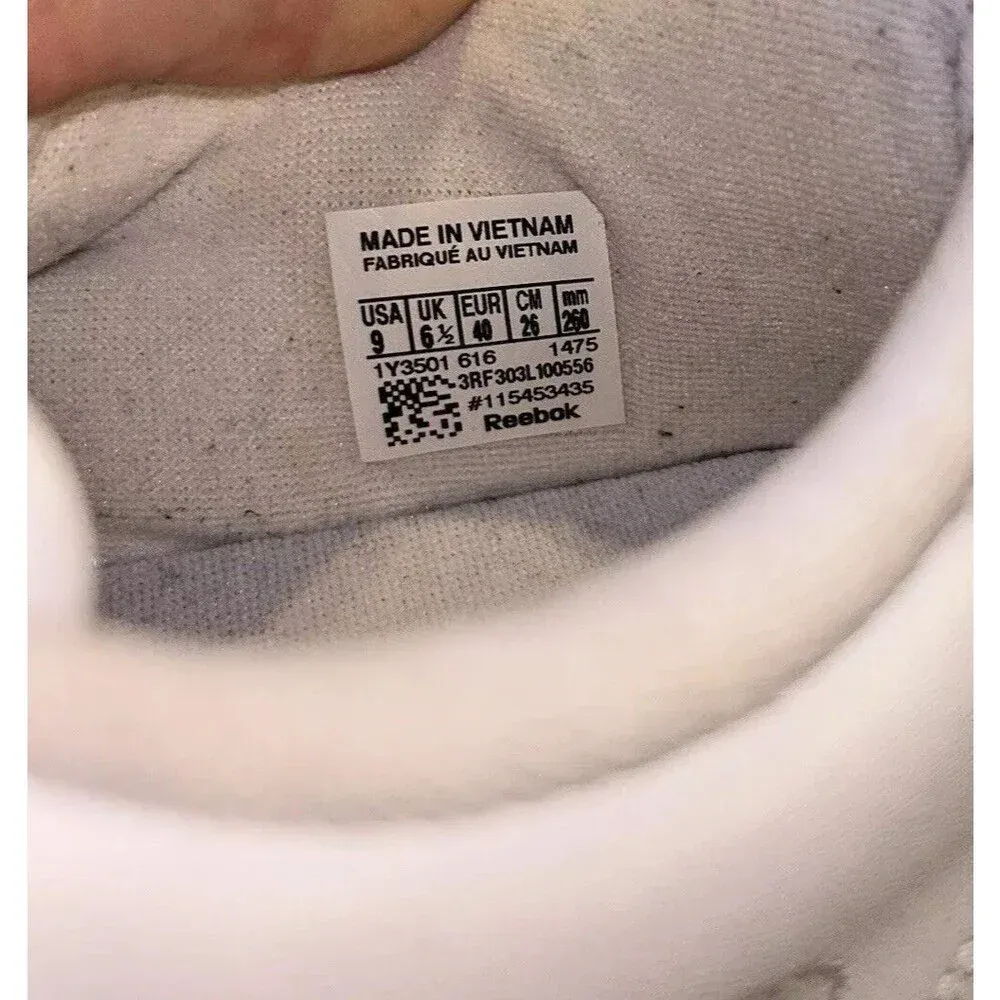 Reebok Classic Womens Princess‎ Lifestyle Shoe Sneakers White 9 - Image 8